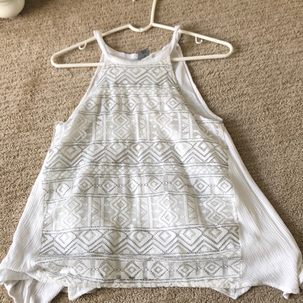 Size Small, White Top